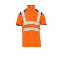 Zweifarbiges Arbeits-Poloshirt mit hoher Sichtbarkeit - Payper Guard+