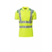 Zweifarbiges Arbeits-Poloshirt mit hoher Sichtbarkeit - Payper Guard+