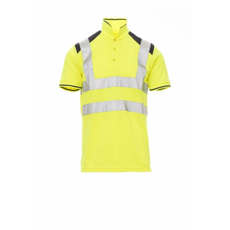 Zweifarbiges Arbeits-Poloshirt mit hoher Sichtbarkeit - Payper Guard+