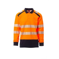 Zweifarbige Arbeits-Polo mit hoher Sichtbarkeit Payper Road Winter AY 7605