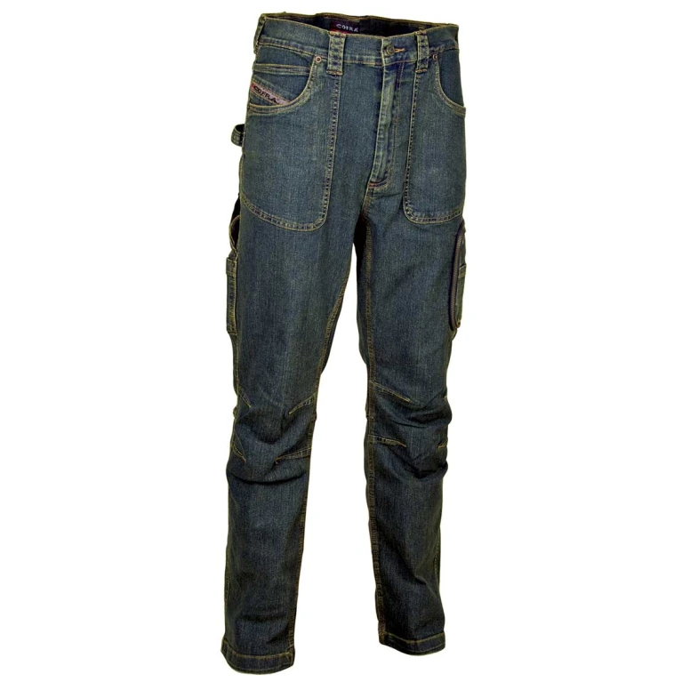 Stretch-Arbeitsjeans mit vielen Taschen Cofra Barcelona V152-0-00