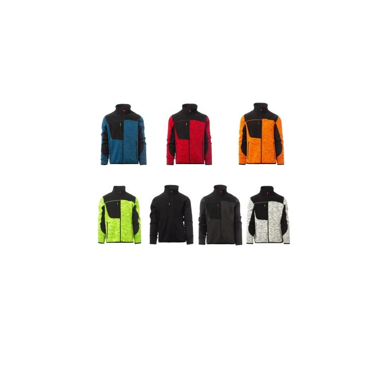 Arbeitsjacke mit langem Reißverschluss Softshell Mehrfachtaschen Payper Travel AY 7259