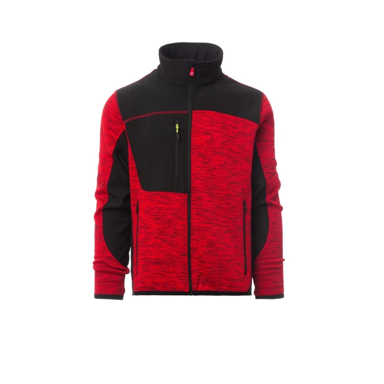 Arbeitsjacke mit langem Reißverschluss Softshell Mehrfachtaschen Payper Travel AY 7259