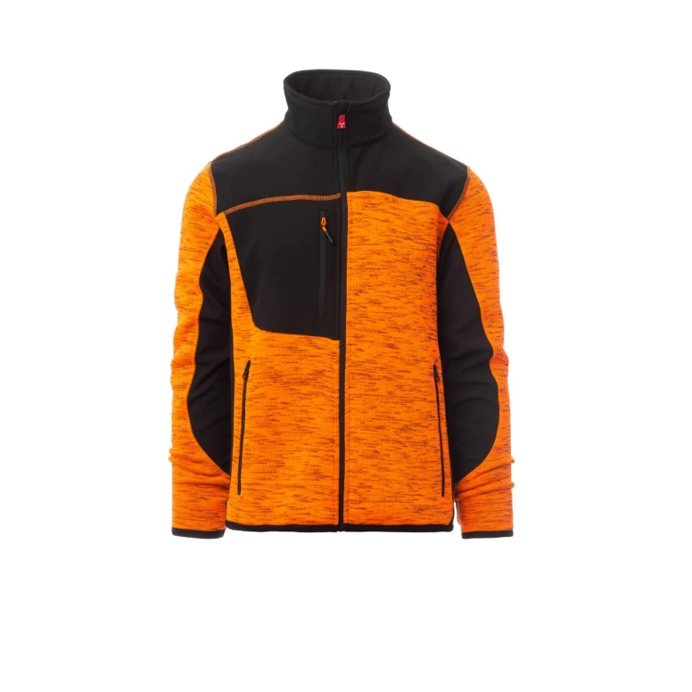 Arbeitsjacke mit langem Reißverschluss Softshell Mehrfachtaschen Payper Travel AY 7259