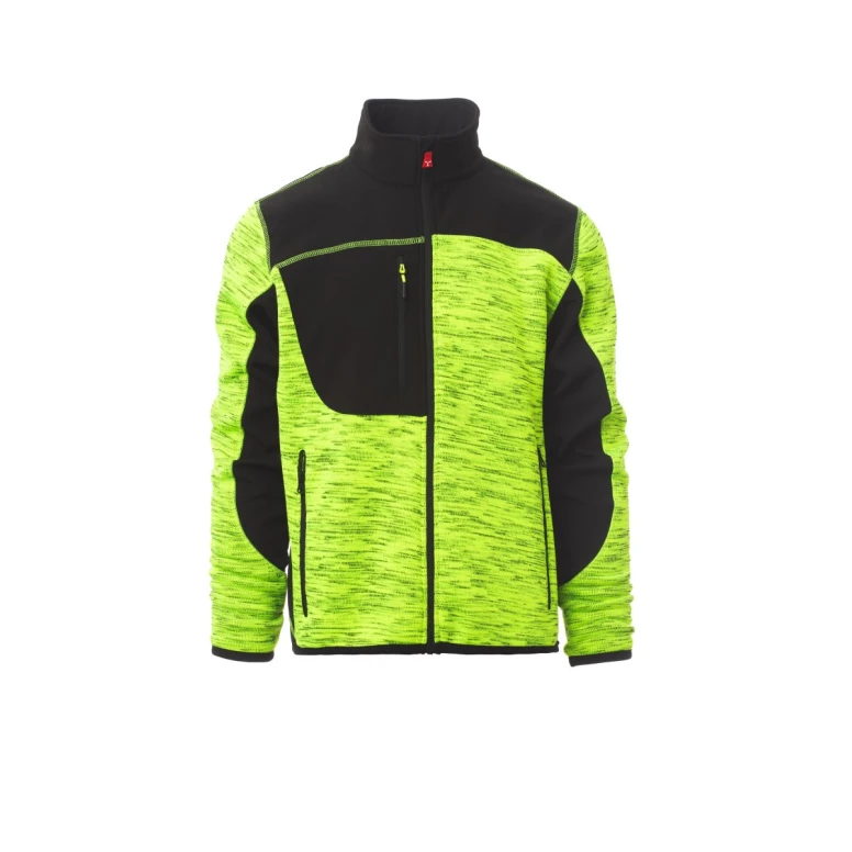 Arbeitsjacke mit langem Reißverschluss Softshell Mehrfachtaschen Payper Travel AY 7259