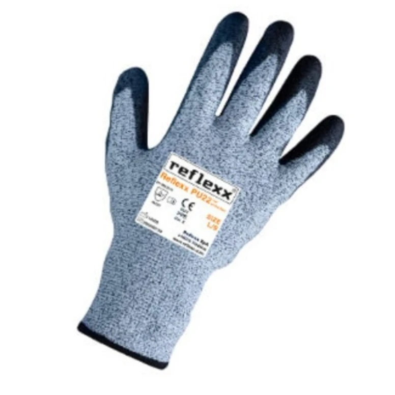 Arbeitshandschuhe unterstützt mit Polyurethan Reflexx PU22 Schnittschutz