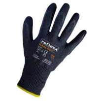 Arbeitshandschuhe aus Nitril MicroSandy Reflexx N22 MS mit Schnittschutz