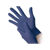 Puderfreie Nitrilhandschuhe ohne Beschleuniger Reflexx Care N350