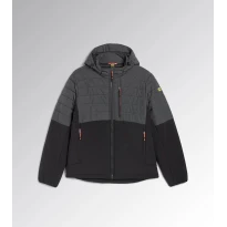 Arbeitsjacke Diadora PADDED JACKET OSLO HYBRID Multitaschenjacke mit Kapuze wasserdicht 702.181813