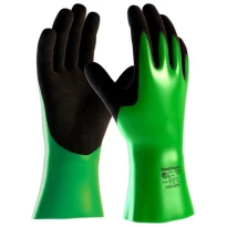 12 Paare - ATG Maxichem Arbeits Handschuhe in Nitril 56-630