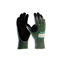 12 Paare - ATG Maxicut Oil Arbeits Handschuhe in Nitril 34-304