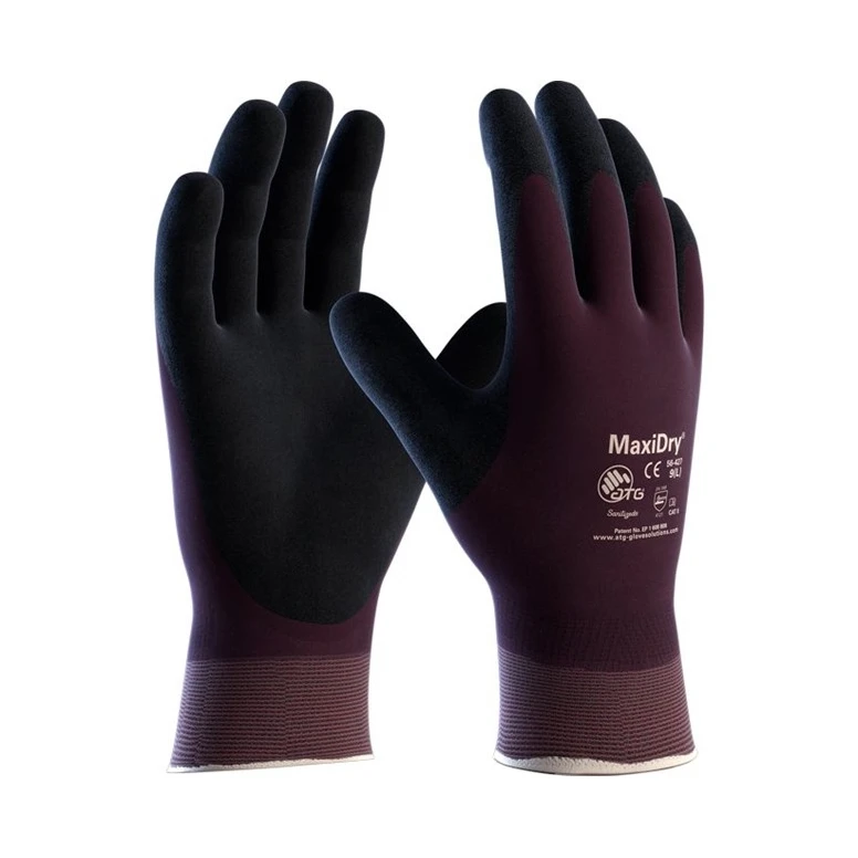 ATG Maxidry Arbeits-Handschuhe aus Nitril 56-427