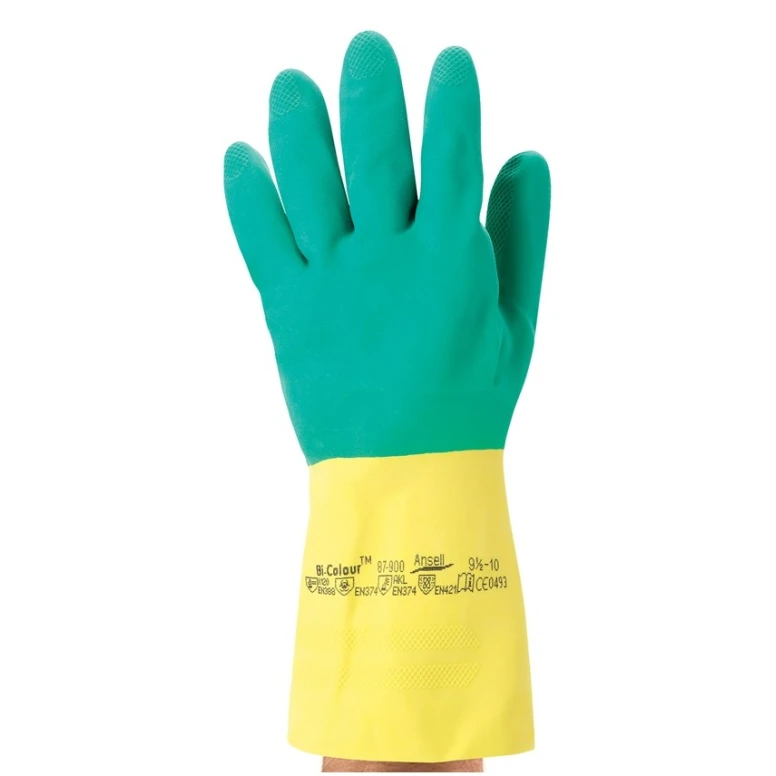 Arbeits-Handschuhe ANSELL Bi-Colour 87-900