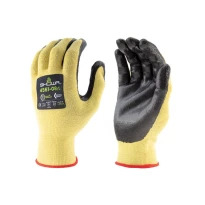 12 Paare - Showa 4561 Handschuhe in KEVLAR, schnittfest und hitzebeständig, mit Nitril beschichtet, Modell SH4561