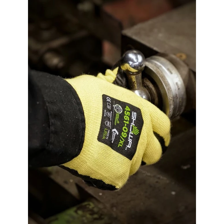 12 Paare - Showa 4561 Handschuhe in KEVLAR, schnittfest und hitzebeständig, mit Nitril beschichtet, Modell SH4561