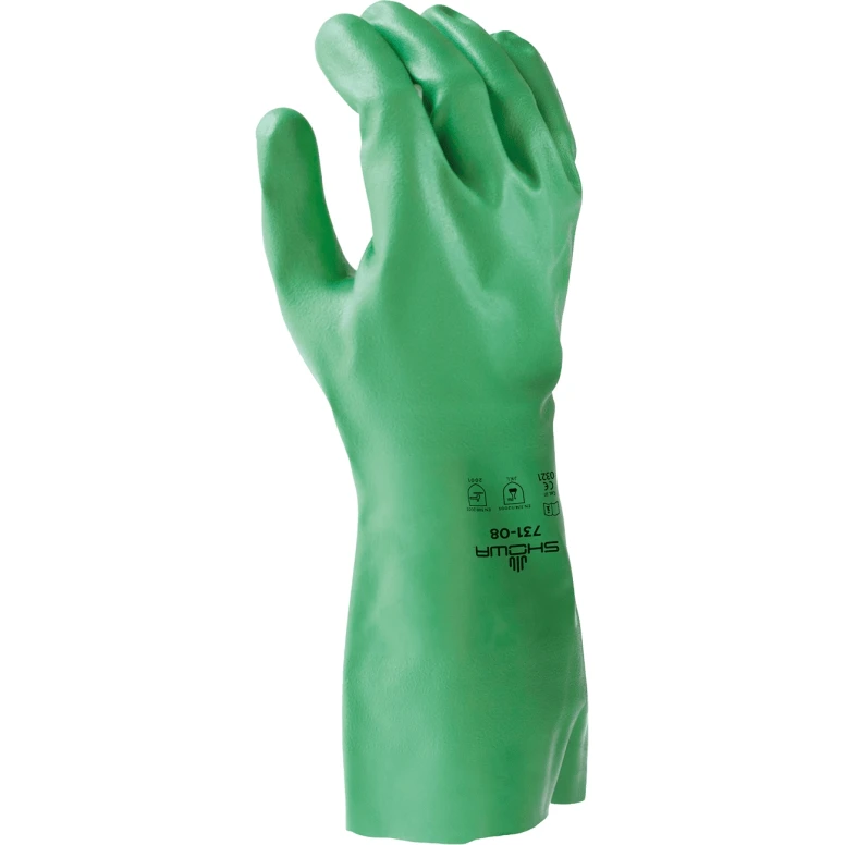 12 Paare - Showa 731 EBT Handschuhe – Biologisch abbaubare Nitrilhandschuhe, Modell SH731