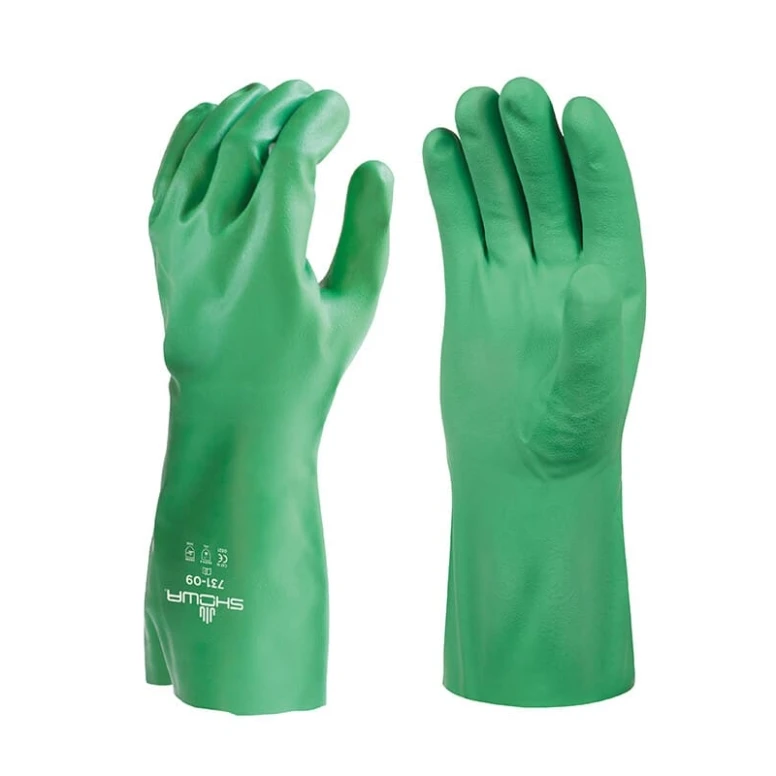 12 Paare - Showa 731 EBT Handschuhe – Biologisch abbaubare Nitrilhandschuhe, Modell SH731