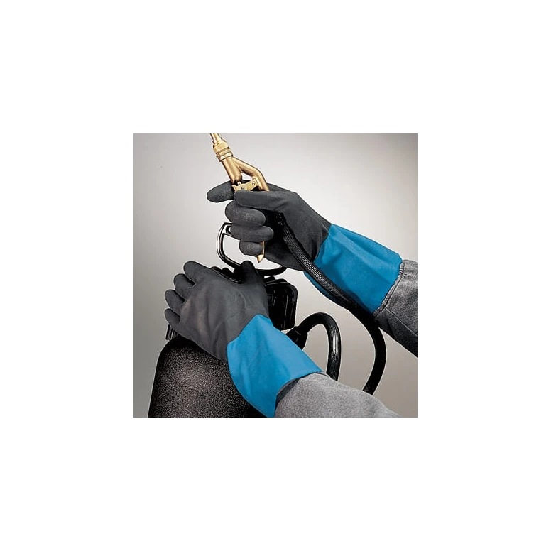 10 Paare - Showa CHM Handschuhe – Aus Latex/Neopren für chemischen Schutz, Modell SHCHM