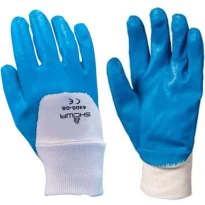 12 Paare - Showa 4400 Handschuh – Öl- und Abriebfest, mit Nitril beschichtet, Modell SH4400