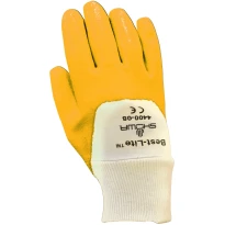 12 Paare - Showa 4400 Handschuh – Öl- und Abriebfest, mit Nitril beschichtet, Modell SH4400