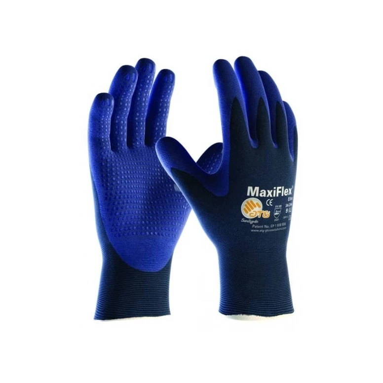12 Paare - Arbeitshandschuhe ATG Maxiflex Elite aus Nitril 34-244