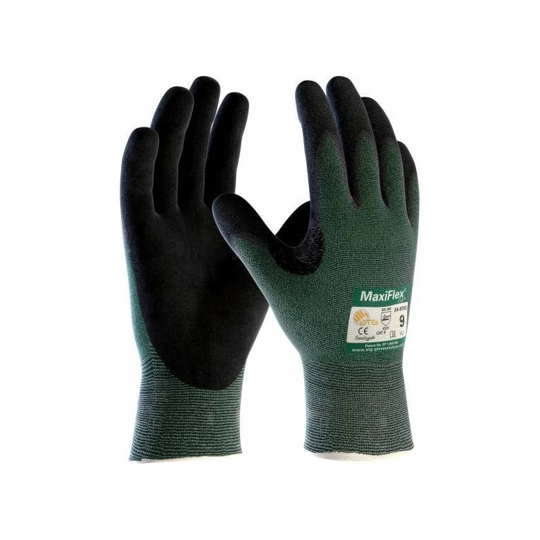 12 Paare - ATG Maxiflex Cut Arbeits-Handschuhe aus Nitril 34-8743