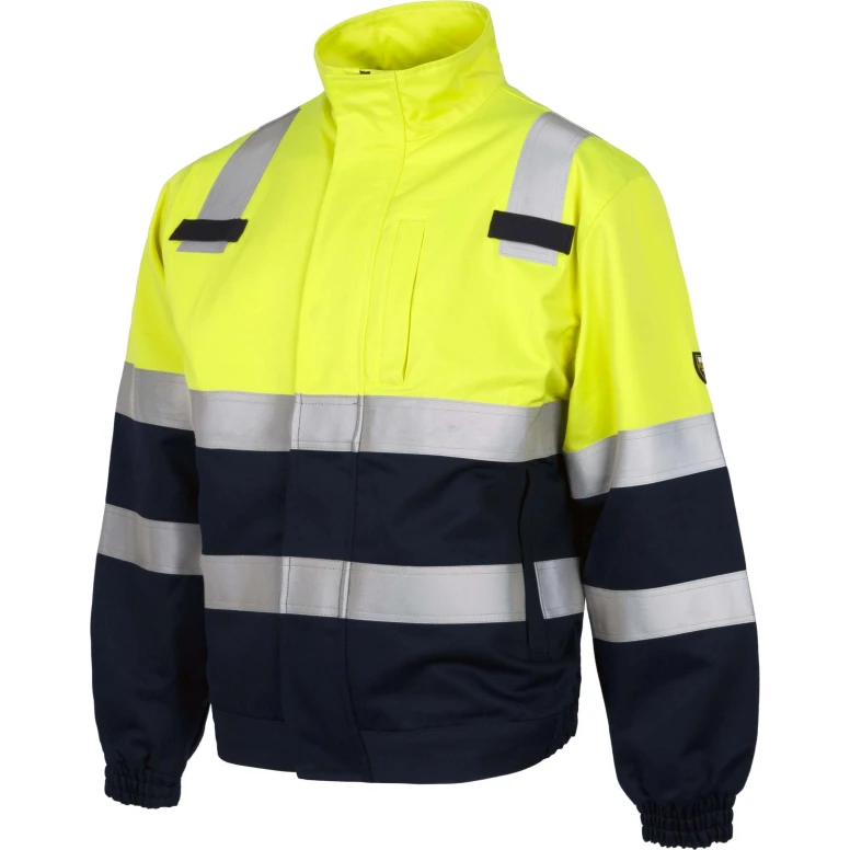 Warnschutz Feuerfest Antistatische Modacryl-Jacke - B1191