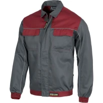 Arbeitsjacke Sommer Multitaschen mit Nylonreißverschluss versteckt - Workteam 2