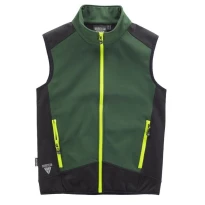 Hochgeschlossenes Sports Workshell Vest und Nylon-Reißverschluss - Workteam
