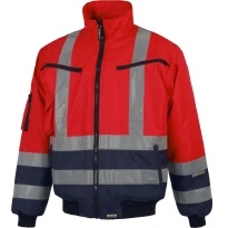 Pilotenjacke Warnschutz abnehmbare Ärmel - WORKTEAM C3737