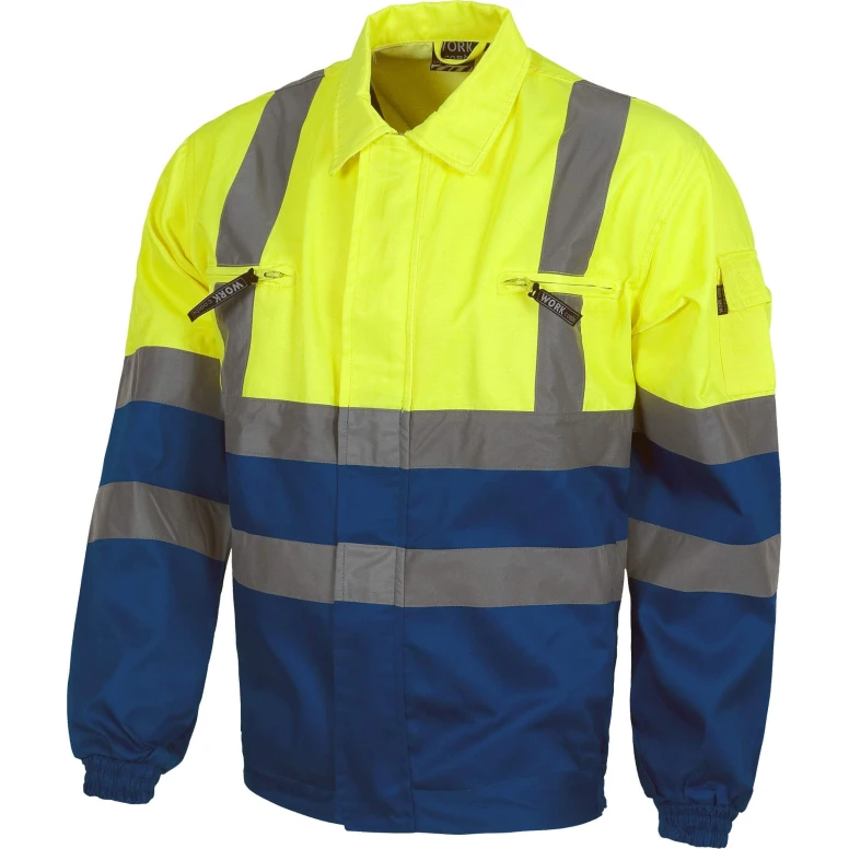 Warnschutzjacke Baumwolle und Polyester - Workteam C3311
