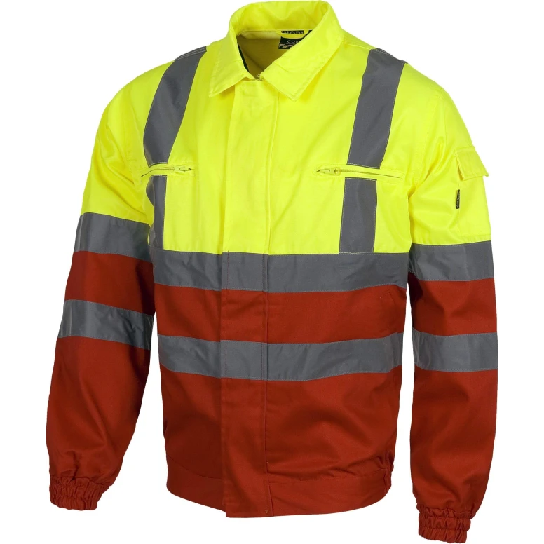Warnschutzjacke Baumwolle und Polyester - Workteam C3311