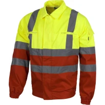 Warnschutzjacke Baumwolle und Polyester - Workteam C3311