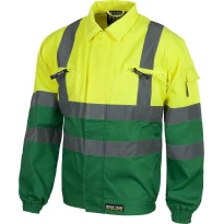 Warnschutzjacke Baumwolle und Polyester - Workteam C3311
