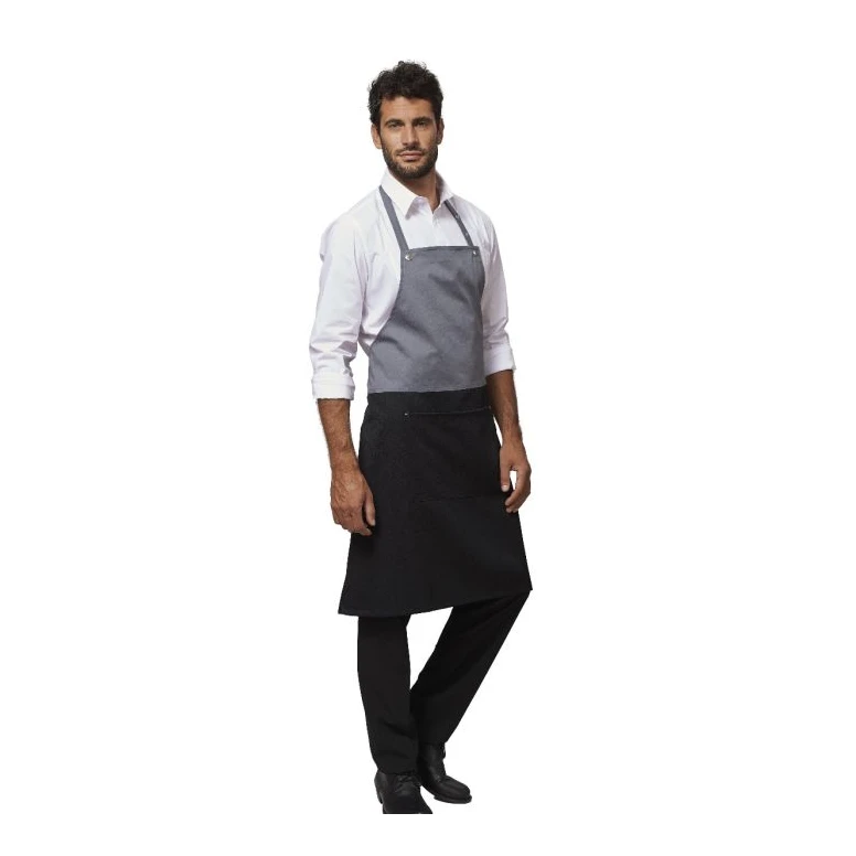 Schürze mit Latz Unisex Siggi Horeca Rocco 28PZ0378/00-0792