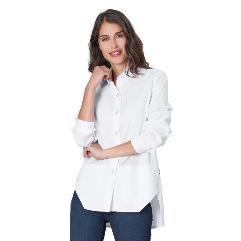 Damen Tunika mit Manschetten Melissa Horeca Siggi - 28CS1696/00-0001