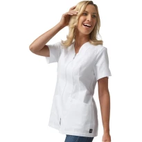 Damen Tunika 100% Baumwolle kurzärmelig Daniela Horeca Siggi - 28CS0058/00-9000