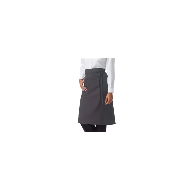 Arbeitsschürze unisex Ancona Horeca Siggi mit Brusttasche und ohne Latz - 28PZ0014/00-9001
