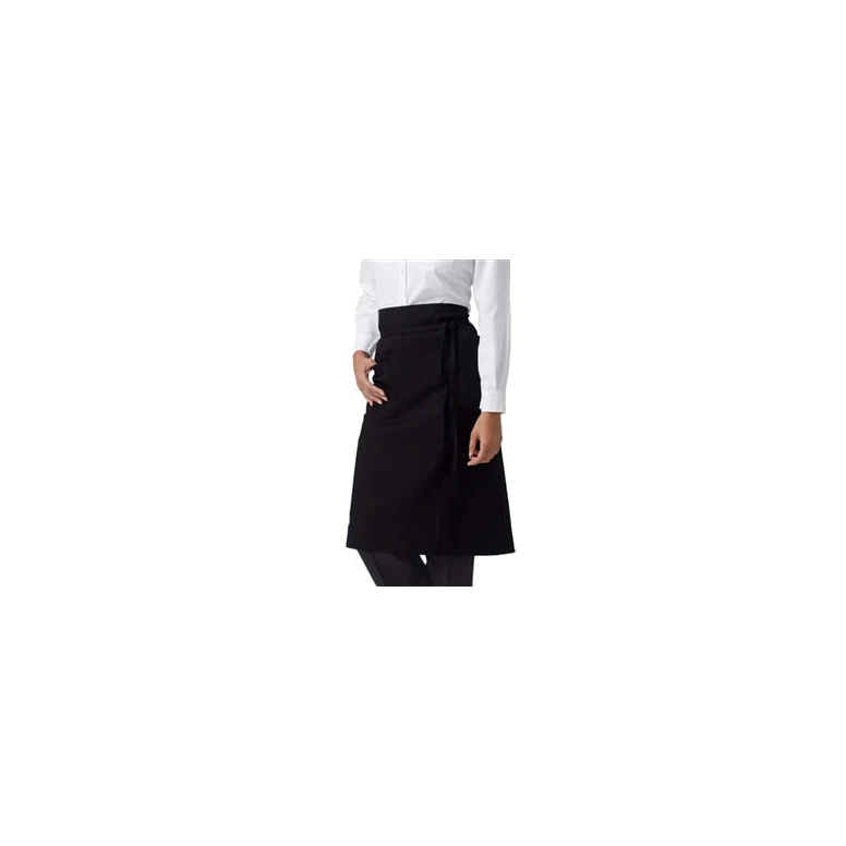 Arbeitsschürze unisex Ancona Horeca Siggi mit Brusttasche und ohne Latz - 28PZ0014/00-9001