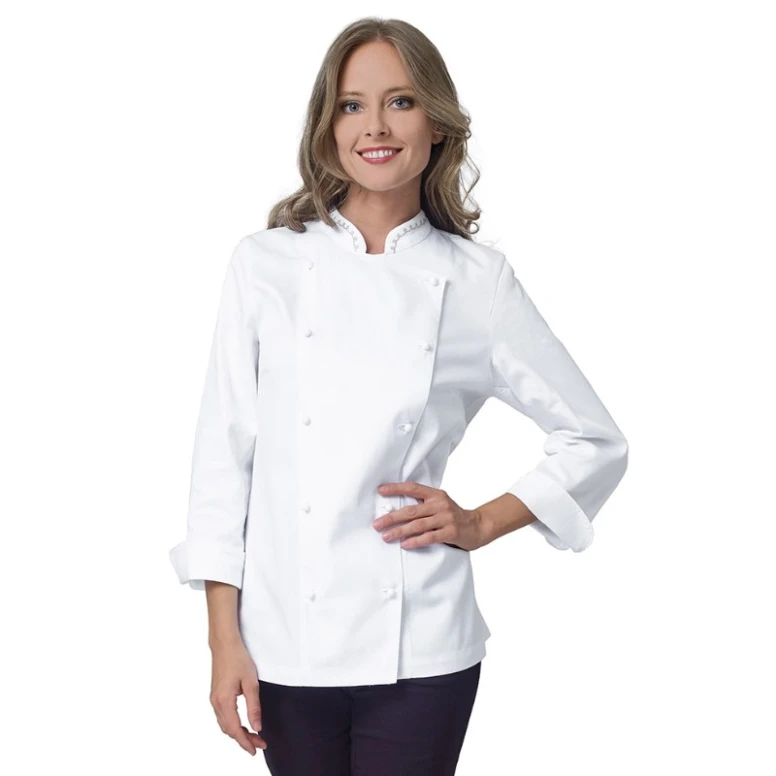 Arbeitskochjacke Emma Damen 100% Baumwolle Siggi