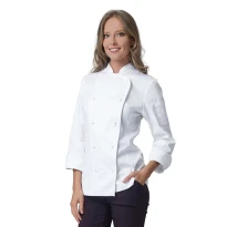 Arbeitskochjacke Amabel Damen 100% Baumwolle Siggi