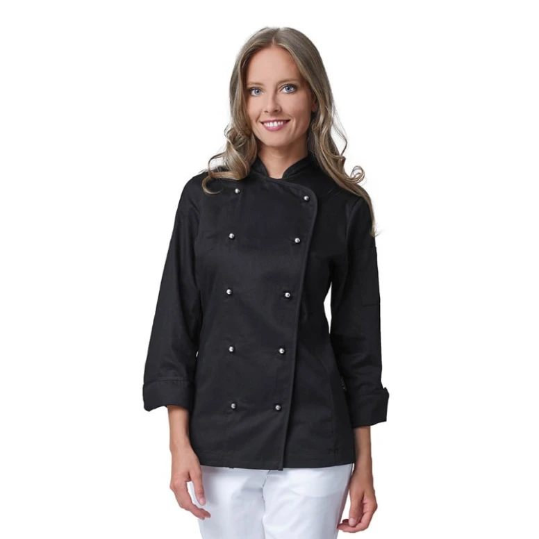 Arbeitskochjacke Amabel Damen 100% Baumwolle Siggi
