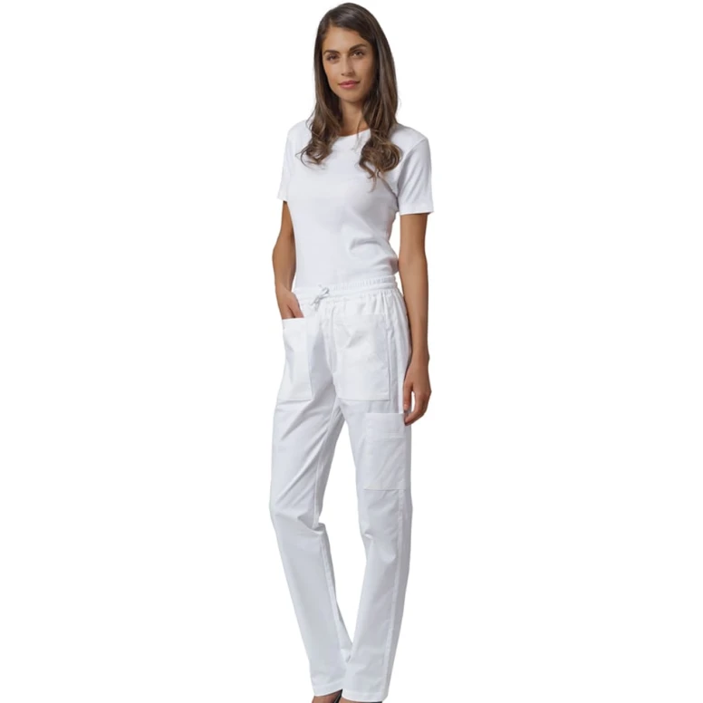Alles muss raus  -  Unisex Hosen Multitaschen und Stretch- Taille Cruz Dr.Blue Siggi -  04PA1393/00- 0757 Größe XL Farbe Weiß
