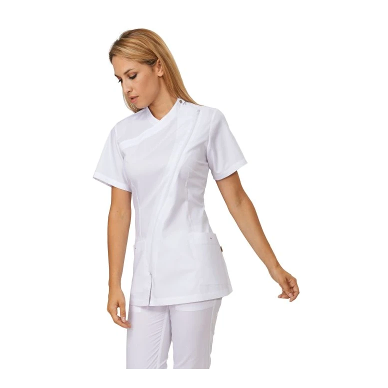 Alles muss raus  -  Damen Tunika mit Reißverschluss Jess Beauty Siggi -  63CS1330/00- 0001 Größe xl Farbe Weiß