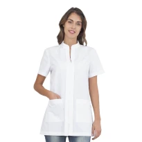 Alles muss raus - Damen Tunika kurzärmelig Alix Horeca Siggi - 28CS1592/00-0001 größe XL farbe weiß