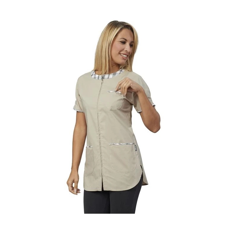 Alles muss raus -  Damen Tunika Multitaschen kurzärmelig Gioia Horeca Siggi -  28CS1424/00- 0001 Größe XS Farbe Gelb