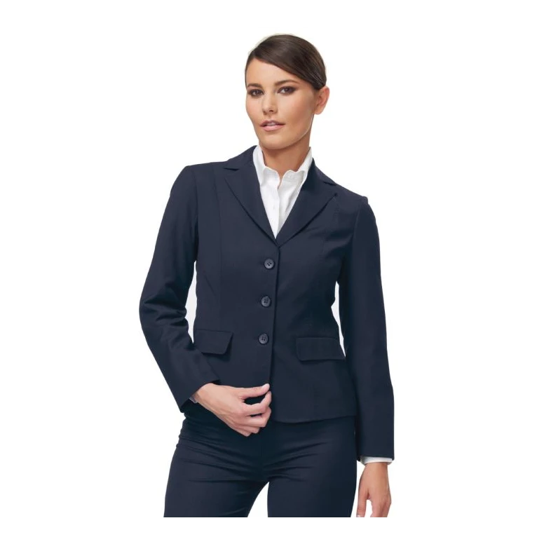Alles muss raus  -  Arbeitsjacke Damen Siggi Horeca Alexa 28GA0185/01- 9110 Größe 54 Farbe Schwarz