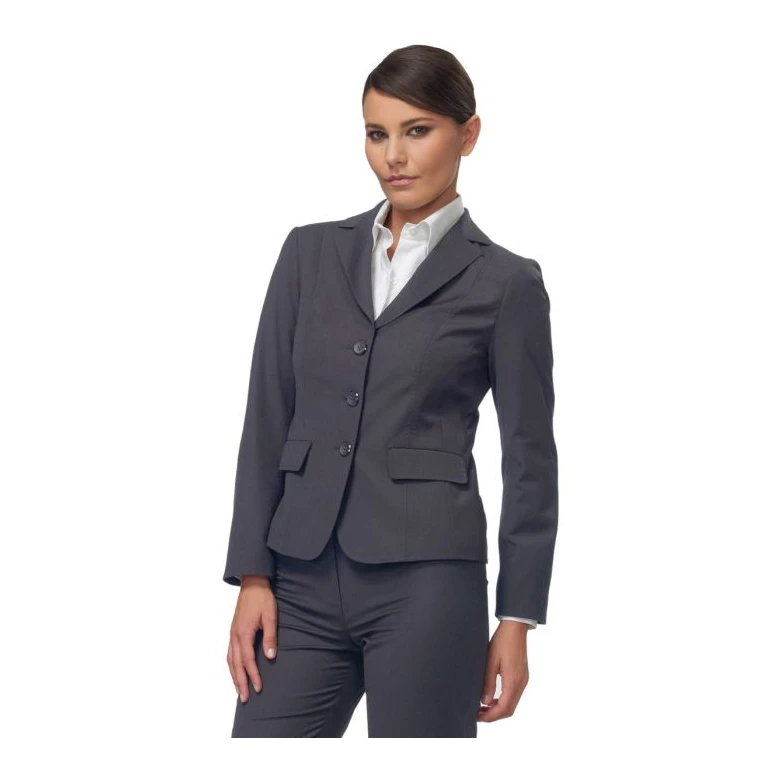 Alles muss raus  -  Arbeitsjacke Damen Siggi Horeca Alexa 28GA0185/01- 9110 Größe 54 Farbe Schwarz