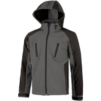 Winddichte Workshell-Jacke mit reflektierenden Details - Workteam