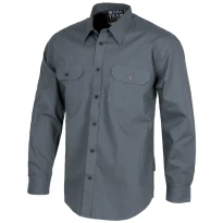 Arbeitshemd verstärkt Baumwolle langärm - Workteam